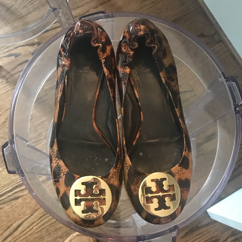 Tory Burch Leopard Flats